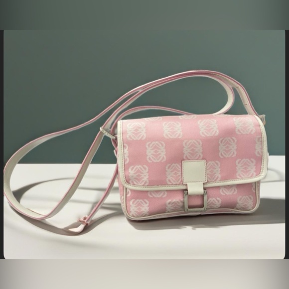 Loewe Handbags - LOEWE Anagram Canvas Crossbody/Slingbag